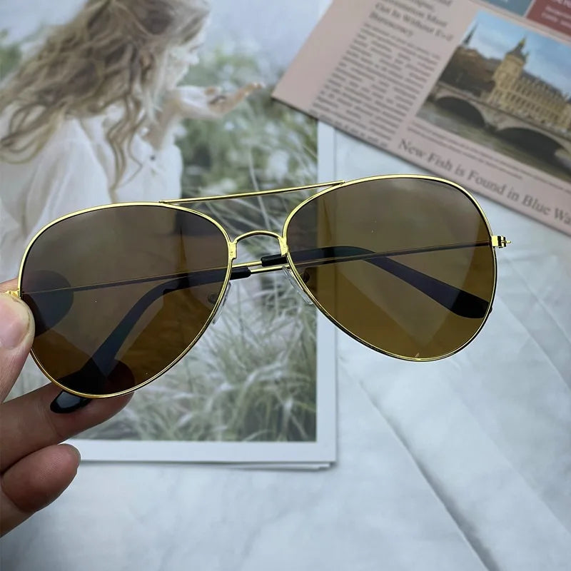 Classic Aviator Sunglasses with UV Protection