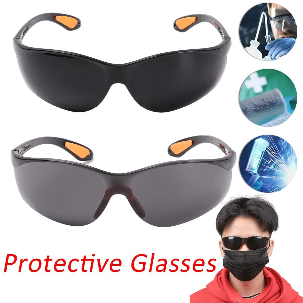 Anti-Shock Safety Glasses with Scratch-Resistant Lenses