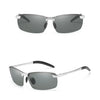 Photochromic Polarized Sunglasses with Alloy Frame