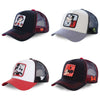 Anime Snapback Cap with Breathable Mesh Back