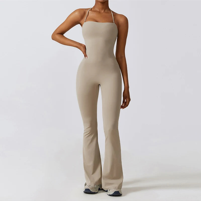 Sleek Women's Yoga & Gym Training Bodysuit