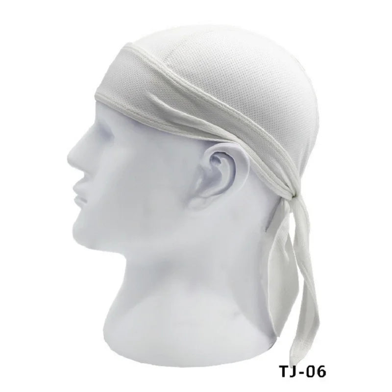 Quick-Dry Cycling Head Scarf with Breathable Knit Fabric