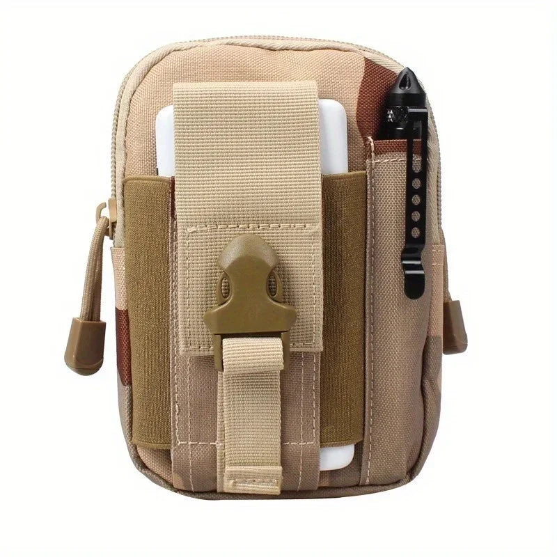 Multi-Layer Water-Resistant Waist Pack for Travel & Outdoor Activities