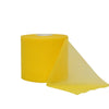 A roll of yellow protective foam athletic tape wrap, shown partially unwrapped.