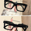 Square Anti-Blue Light Glasses with Clear Lenses