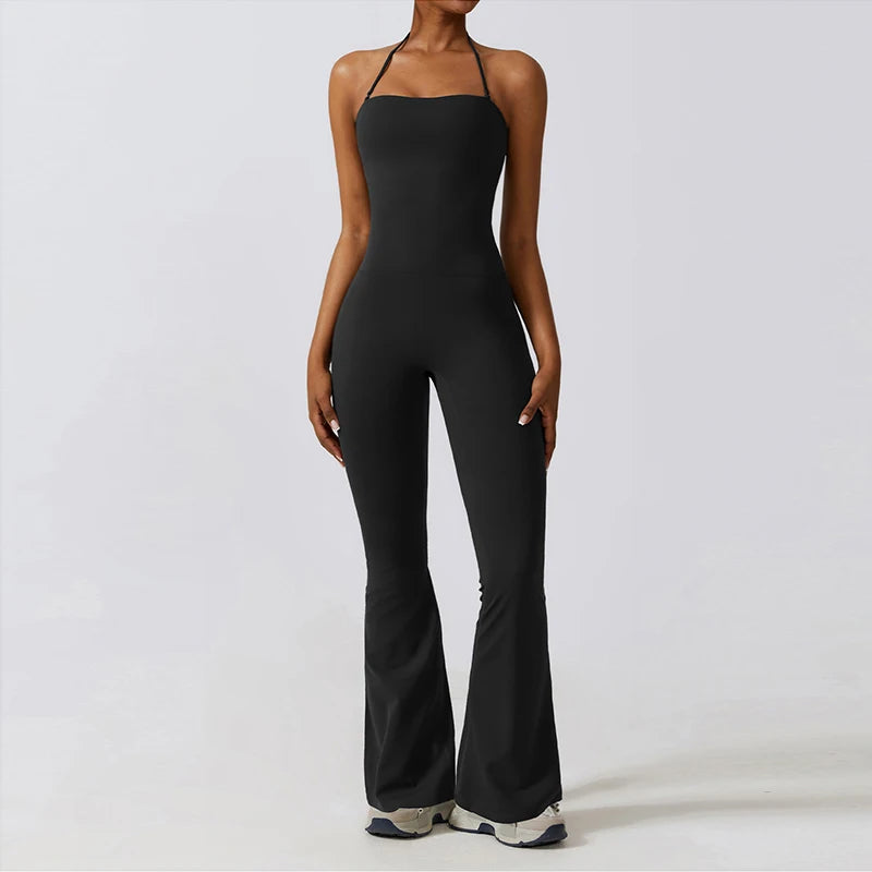 Sleek Women's Yoga & Gym Training Bodysuit