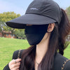 Foldable Wide Brim Sun Hat with Adjustable Strap