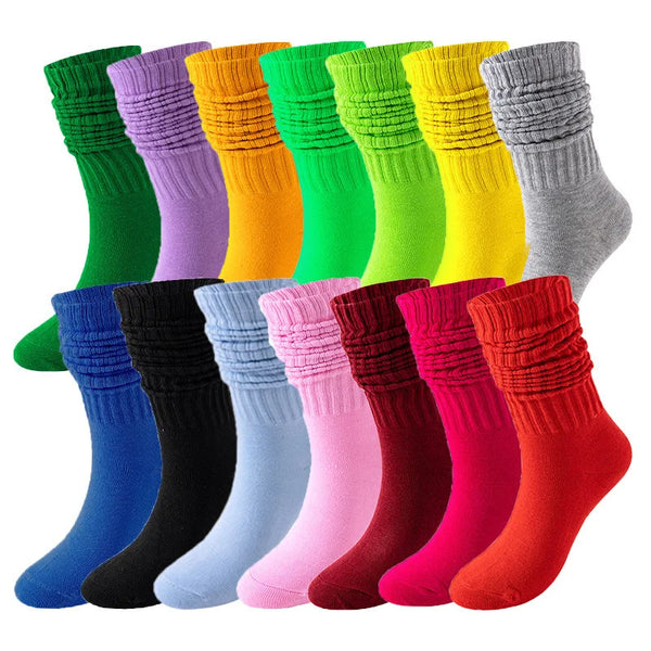 Cozy Knit Bubble Socks for Women and Men