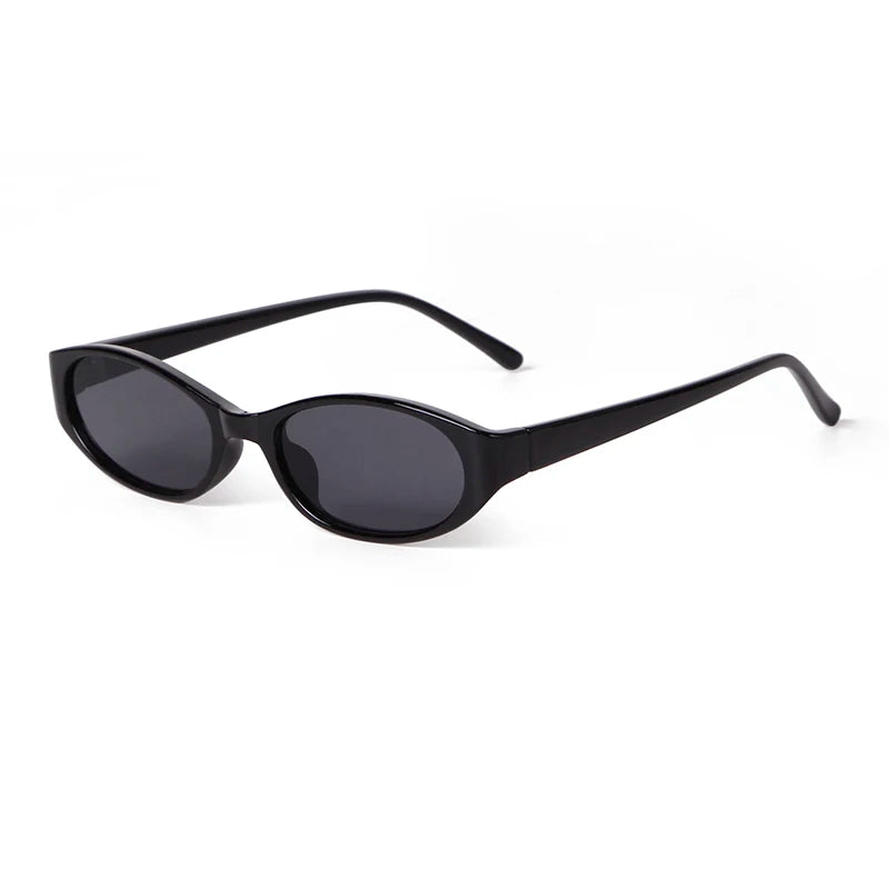 Retro Tortoiseshell Oval Sunglasses