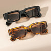 Retro Square Sunglasses with UV400 Protection
