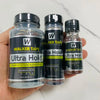 Three bottles of Walker Tape Ultra Hold hair system adhesive for lace wigs and hair replacement