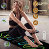 Two-Tone Non-Slip Squat Mat for Home Workouts