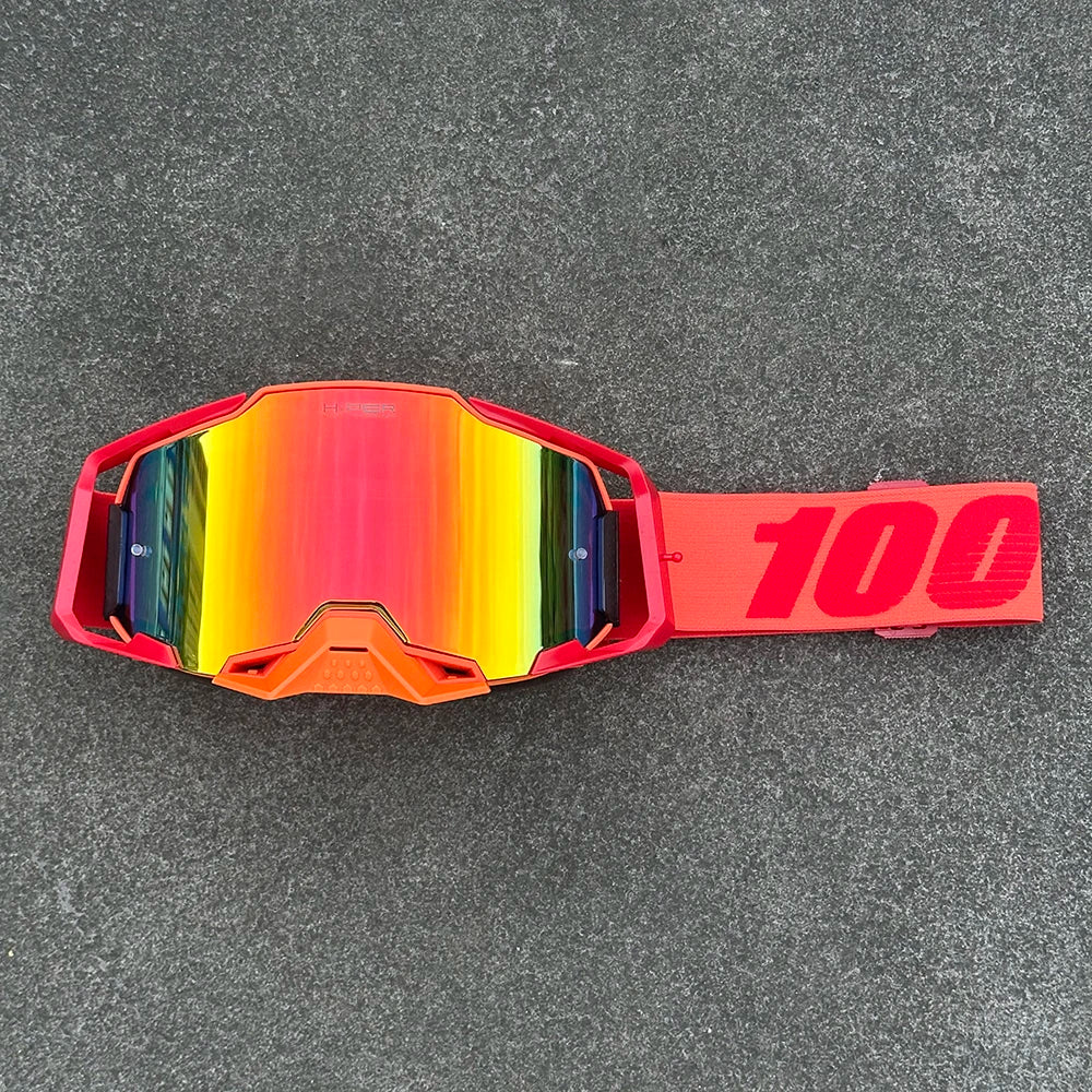 Pro-Grade Motocross Goggles with HD UV400 Lenses