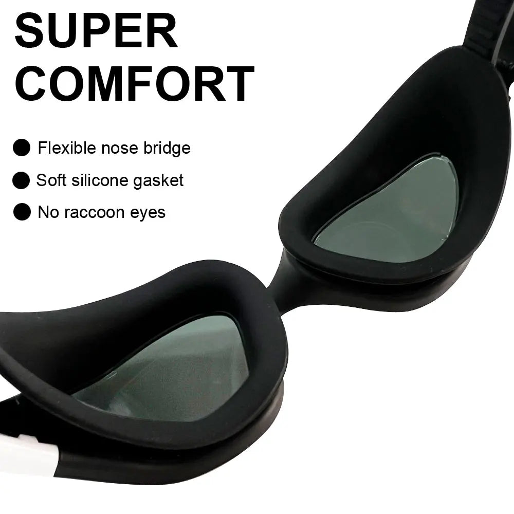 Polarized Anti-Fog Swimming Goggles for Adults