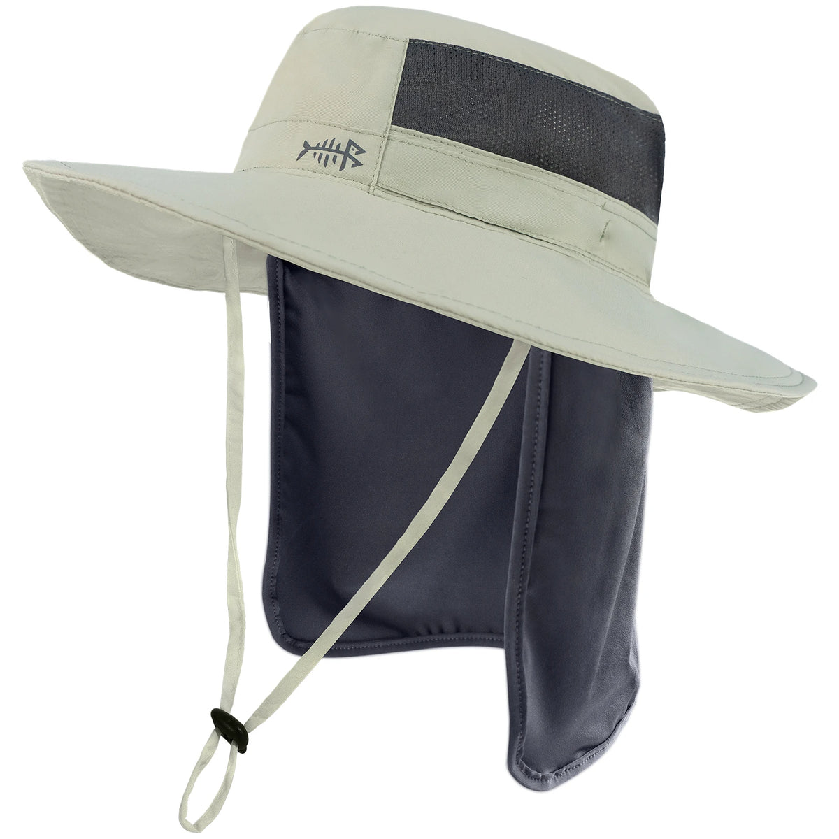 UPF 50+ Sun Protection Bucket Hat with Detachable Neck Flap