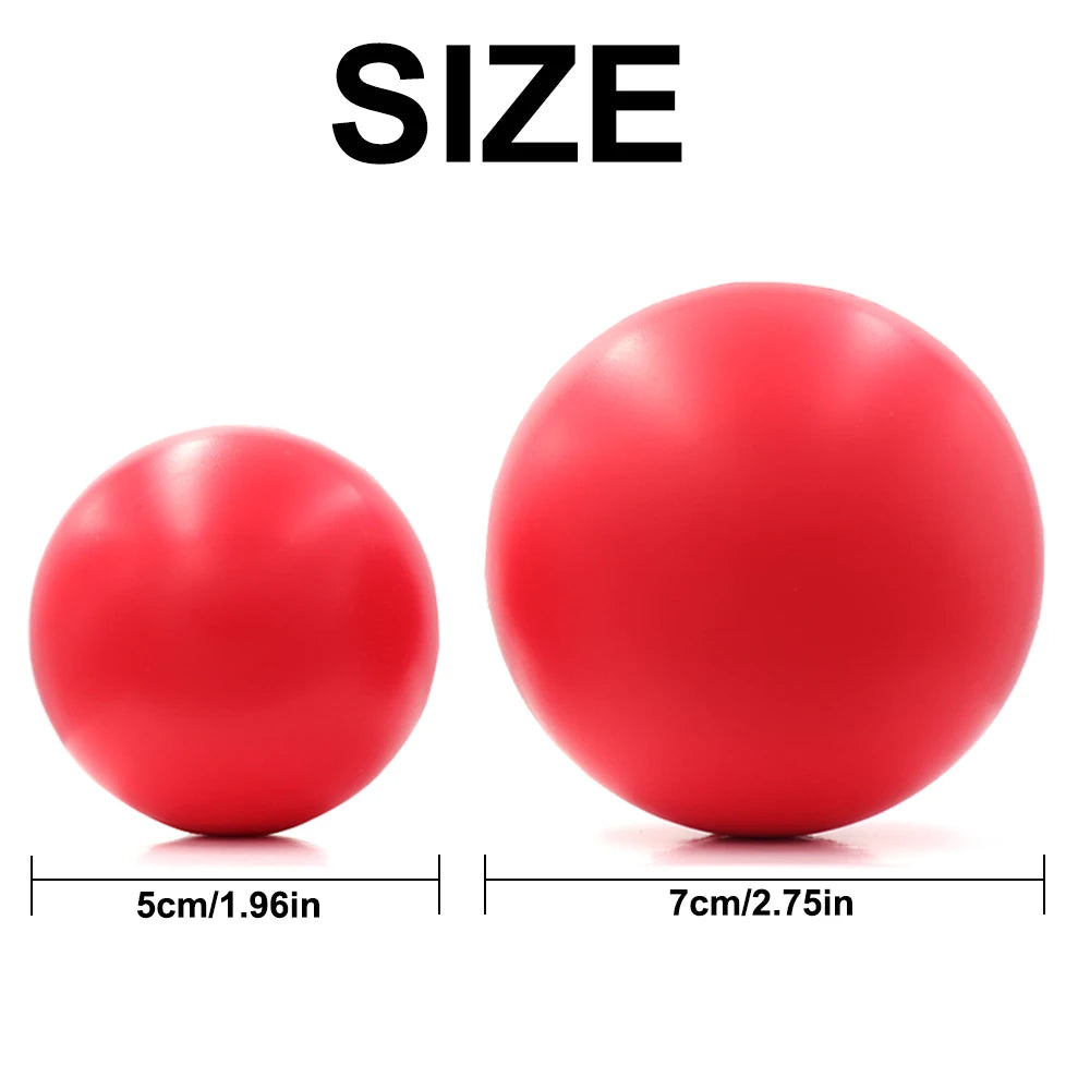 Foam Exercise & Massage Balls (2-Pack) for Grip Strength, Rehabilitation & Stress Relief