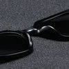 Retro Square Sunglasses with Rivet Accents for Men