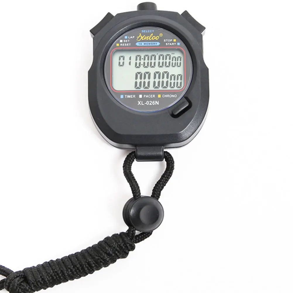 Precision Digital Stopwatch with Large Display for Sports and Training