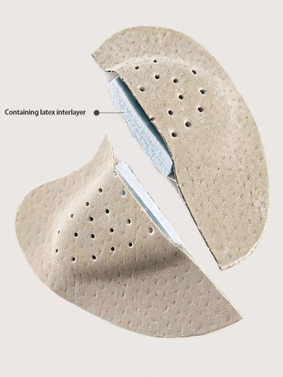 Self-Adhesive Leather Forefoot Cushions for High Heels