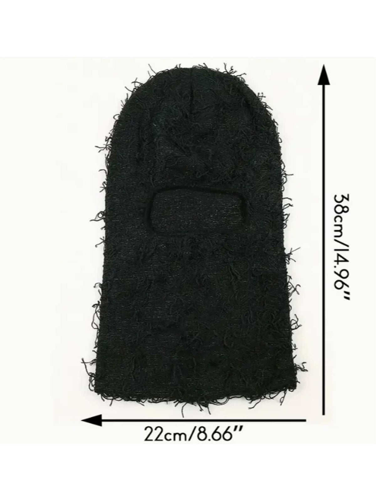 Fleece-Lined Knit Balaclava Ski Mask