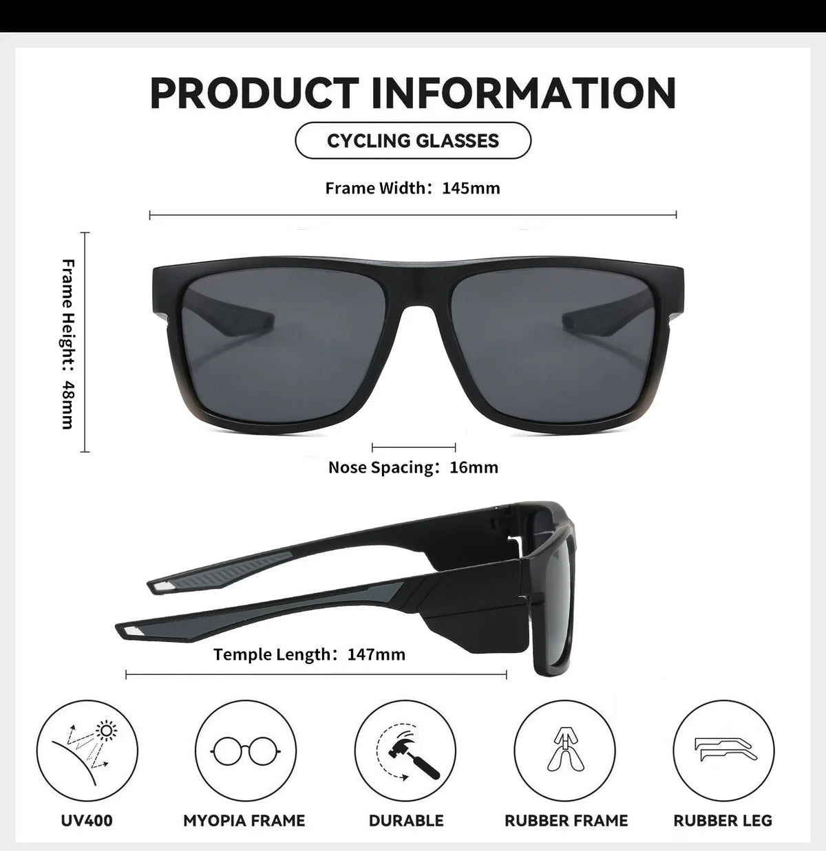 Tactical Camouflage Polarized Sunglasses for Cycling and Outdoor Sports