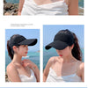 Breathable Adjustable Sun Visor Cap for Women