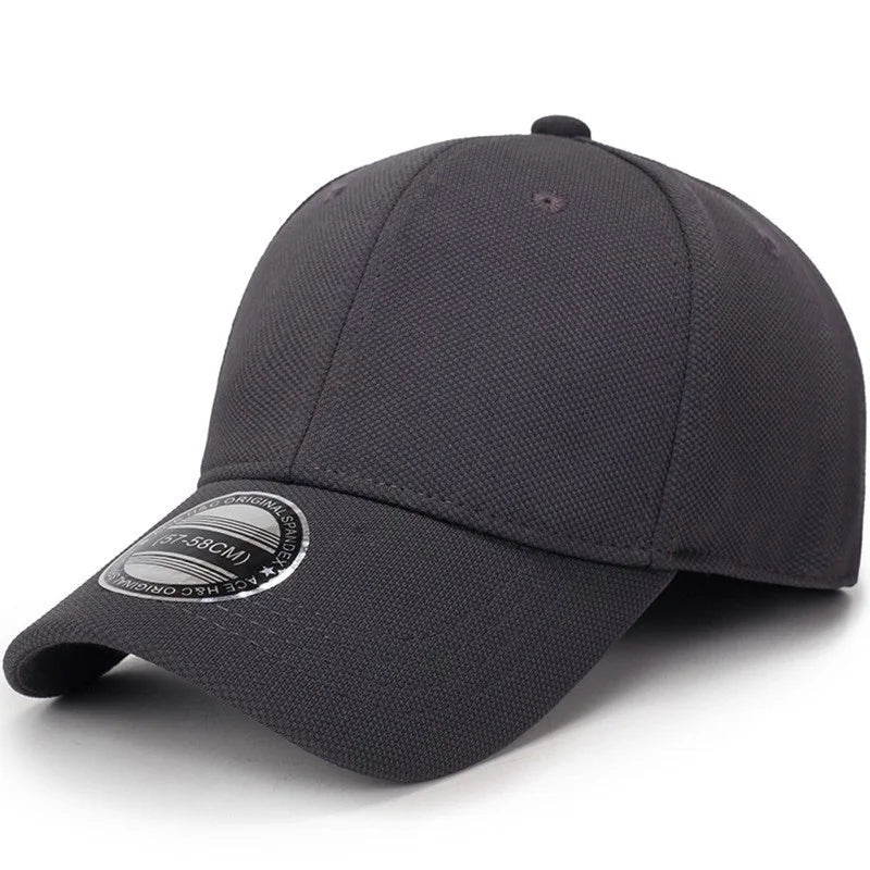 Classic Cotton Baseball Cap with Adjustable Strap