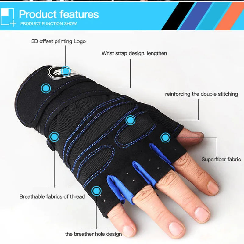 A hand wearing black performance weightlifting grip gloves showing various features like stitching and fabric.