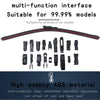 A set of multi-function interface tools and various car wiper blades made from high quality ABS material