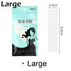 A package of large invisible double-sided fashion tape with a black silhouette design.