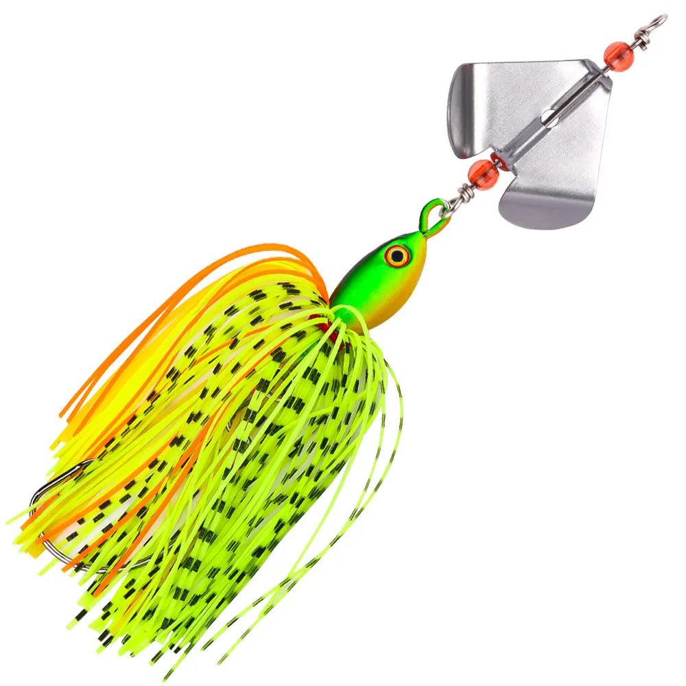 Chatterbait Spinnerbait Lure for Bass, Pike & Walleye