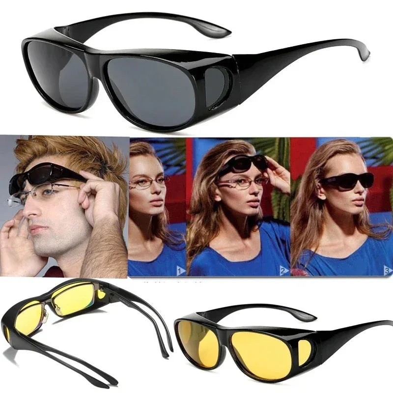 Polarized Fit-Over Sunglasses for Driving & Outdoor Sports