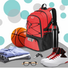 Multi-Sport Backpack with Separate Shoe & Ball Compartments