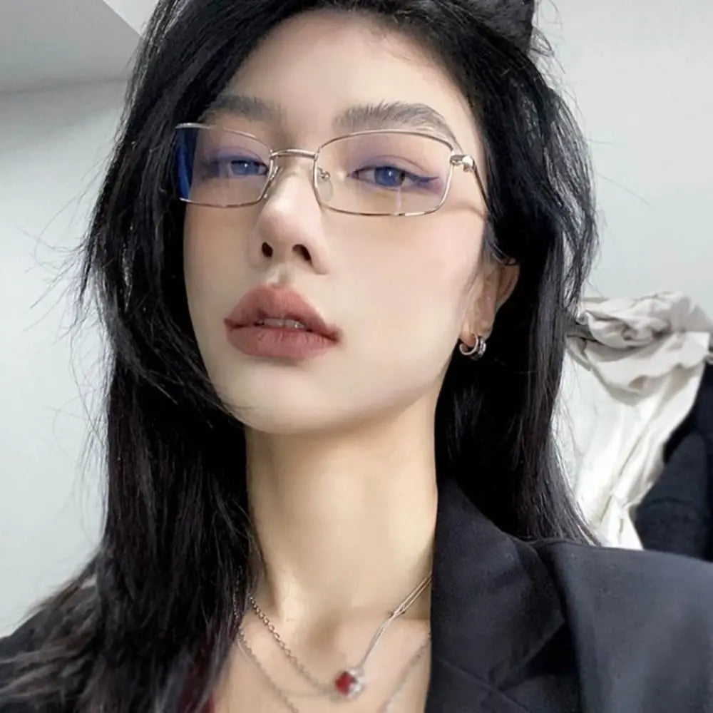 Oversized Square Anti-Blue Light Glasses