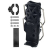 Black universal rotating cup holder designed for bikes and motorcycles