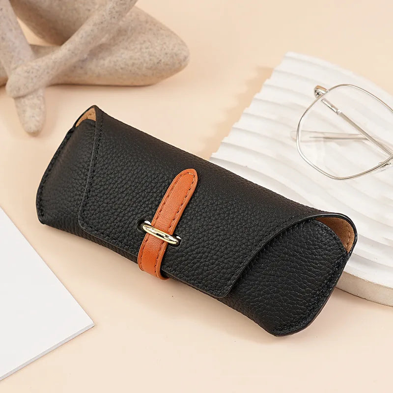 Literary Style Soft Eyeglass and Sunglasses Case