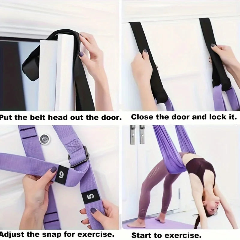 Yoga Stretch Strap for Flexibility and Inversion Training