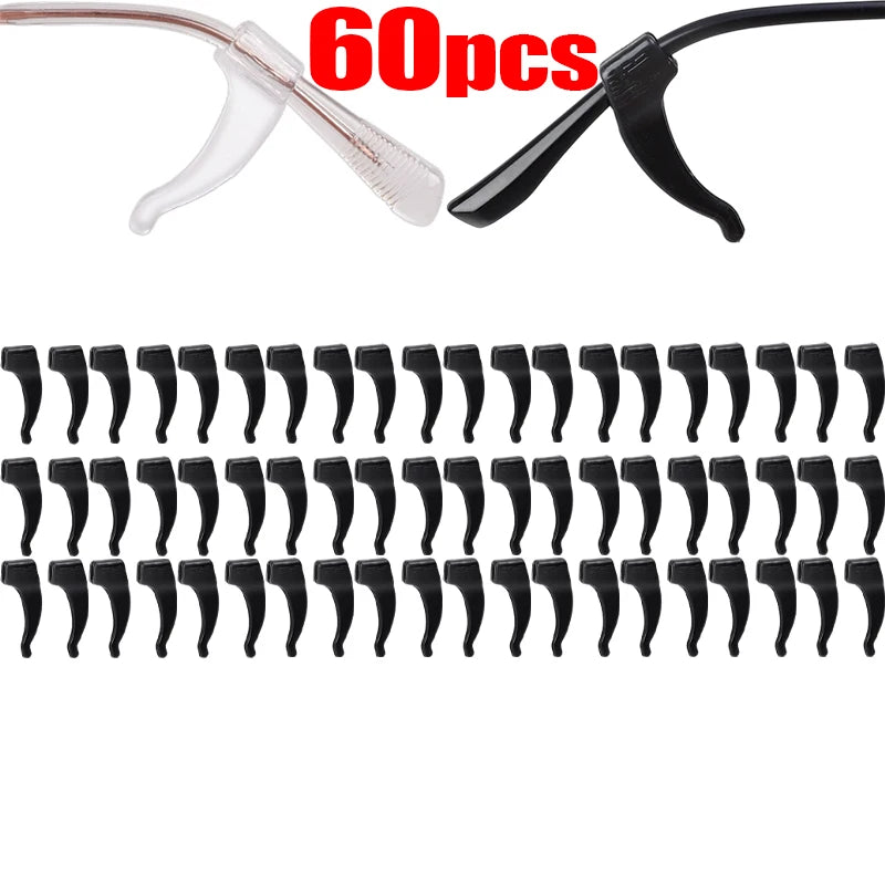 Silicone Anti-Slip Glasses Ear Hooks – Ergonomic Eyewear Grips