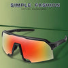 Oversized Windproof Sports Sunglasses with UV400 Protection