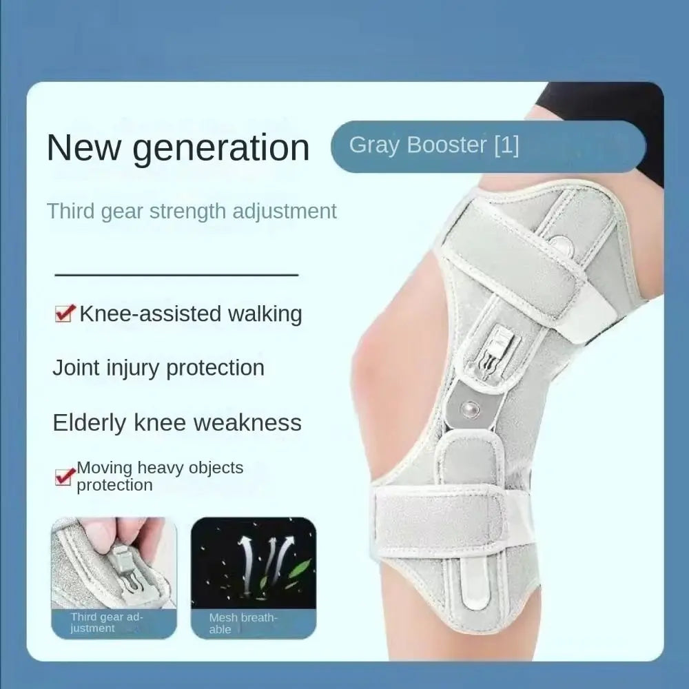 Knee Support Brace with Rebound Springs