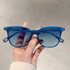 Retro Square Sunglasses with UV400 Protection
