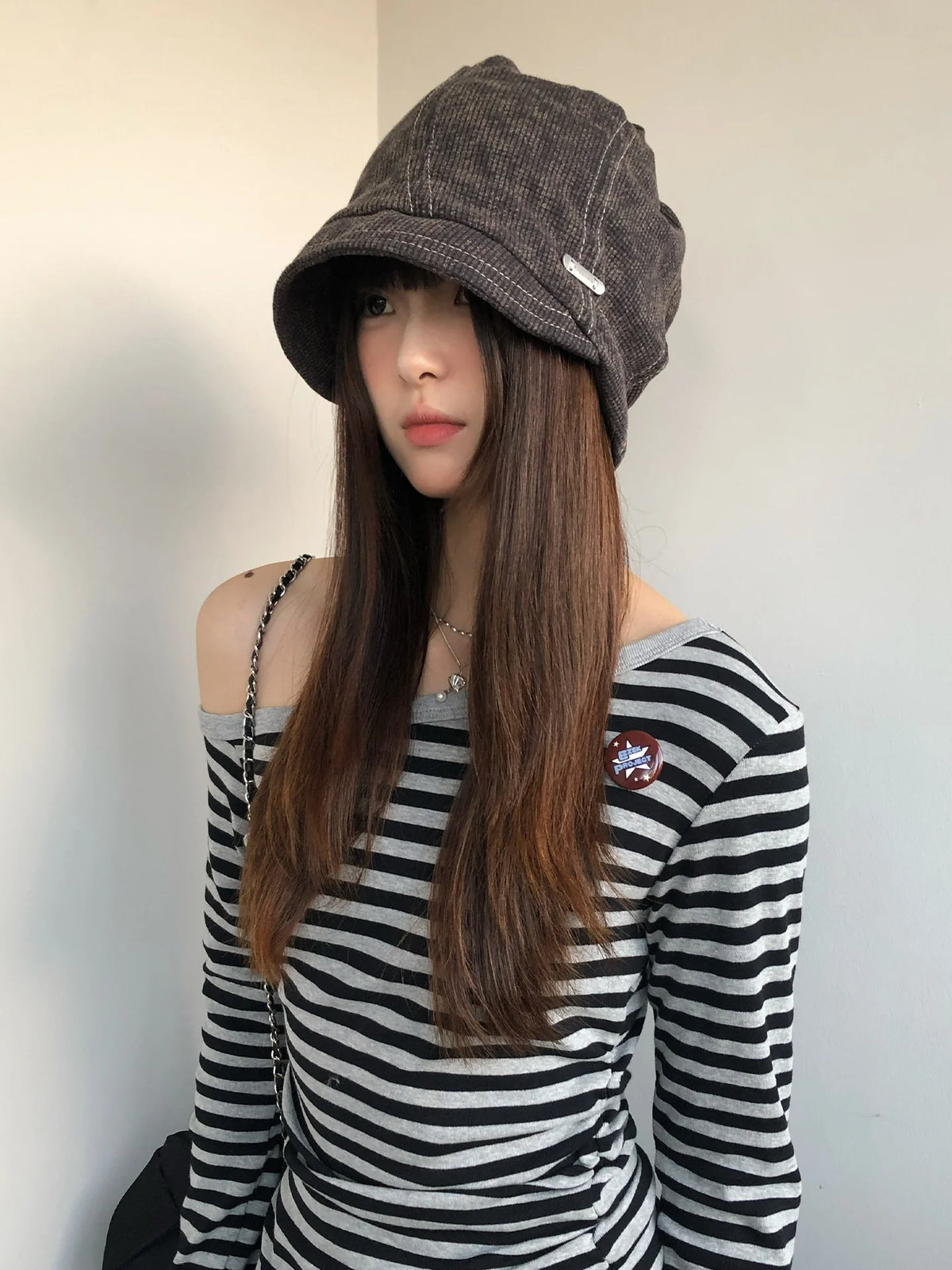 Retro Knit Fisherman Beanie for Women – Warm & Comfortable Winter Hat