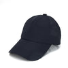 Women's Quick-Dry Mesh Baseball Cap with Ponytail Opening