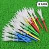 Durable Multi-Color Golf Tees (3.25 Inches, 12-Pack)