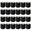 Rolls of black self-adhesive tattoo grip tape for securing tattoos