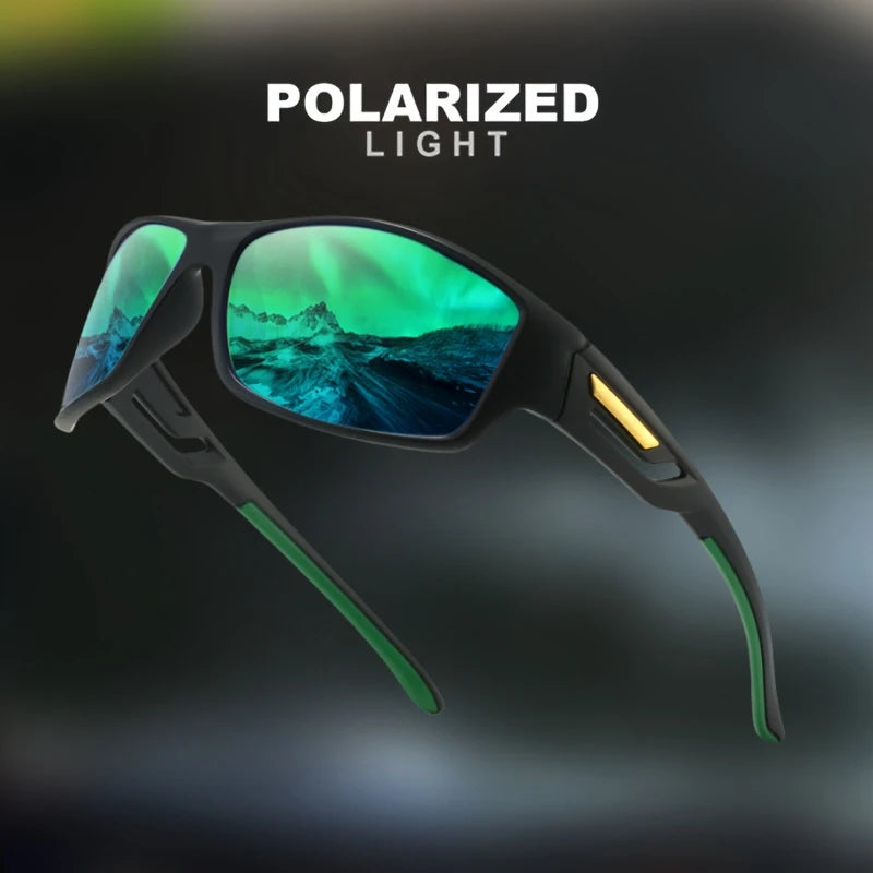 Polarized Sports Sunglasses with Camouflage Frame