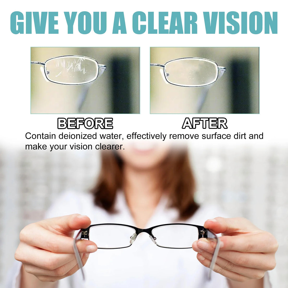 Glasses Lens Cleaner Spray – 100ml
