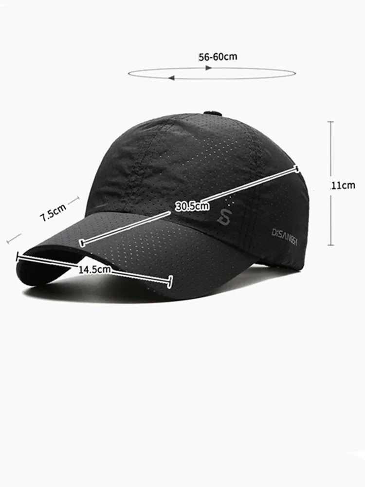Quick-Dry Breathable Outdoor Sun Hat for Men
