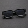 Classic Square Frame Sunglasses with UV400 Protection