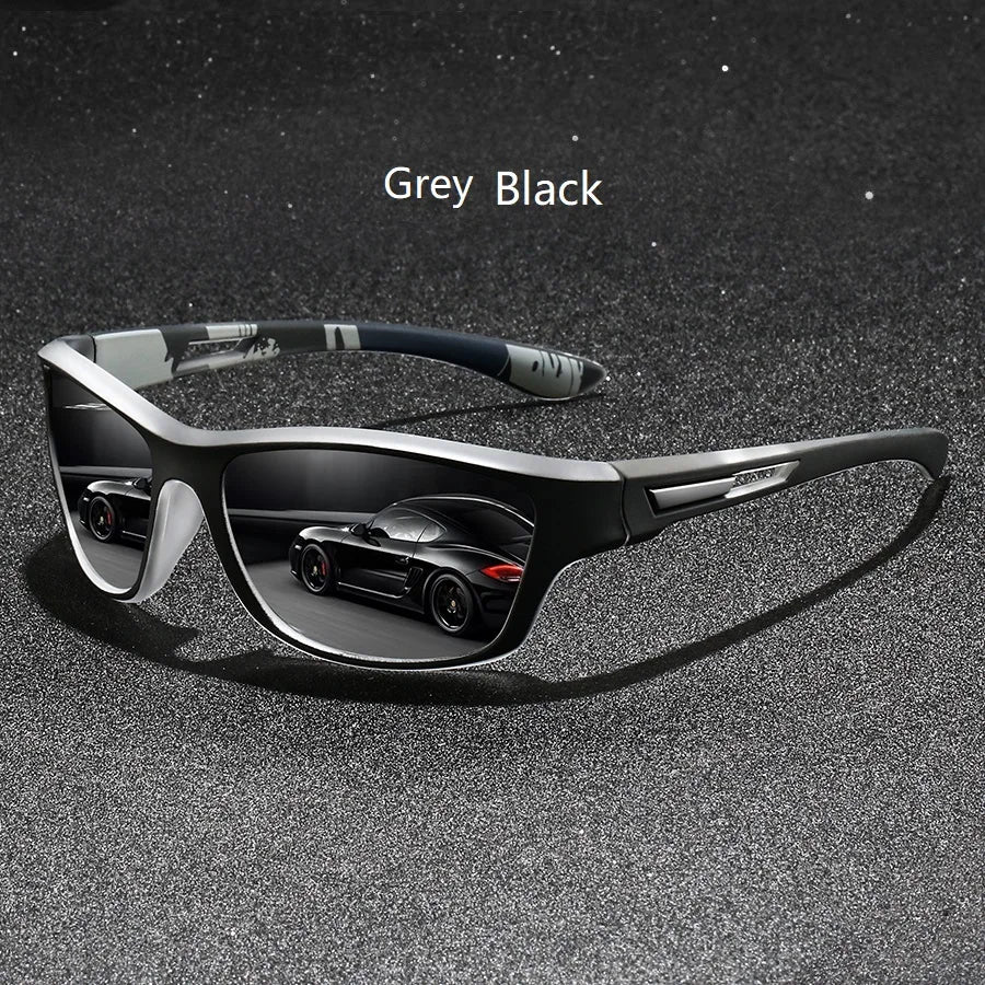 Vintage Sports Sunglasses with UV400 Protection